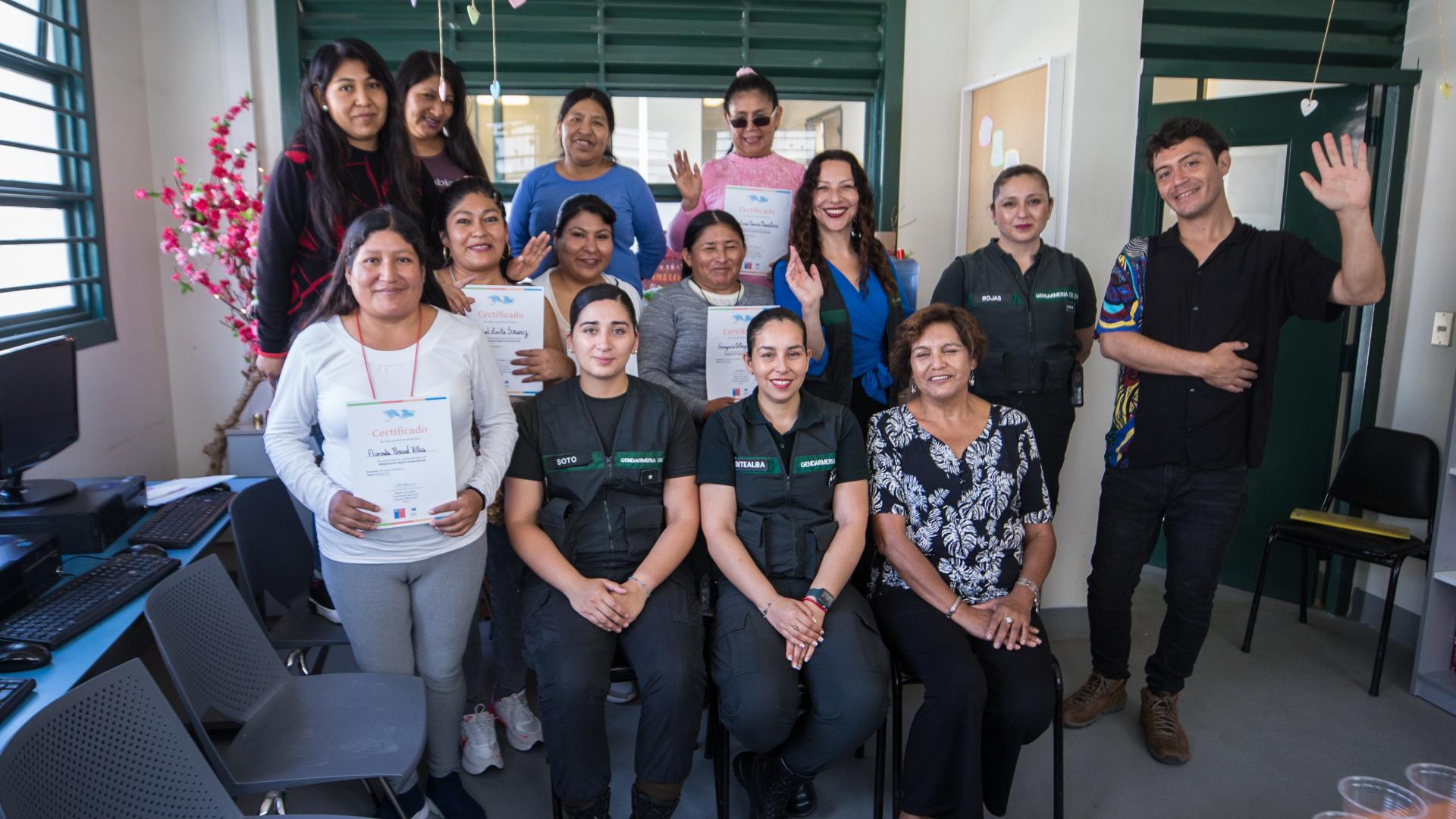 Biblioteca del Centro Penitenciario Femenino de Arica es destacada como la mejor del año 2023 por BiblioRedes