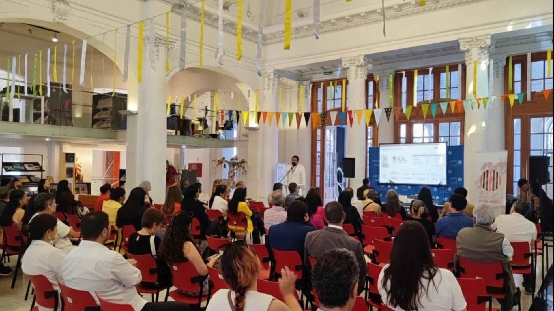 Ceremonia aniversario biblioteca regional de Antofagasta