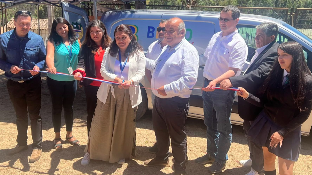 16 de diciembre se realizó la inauguración del Bibliomóvil de Paredones