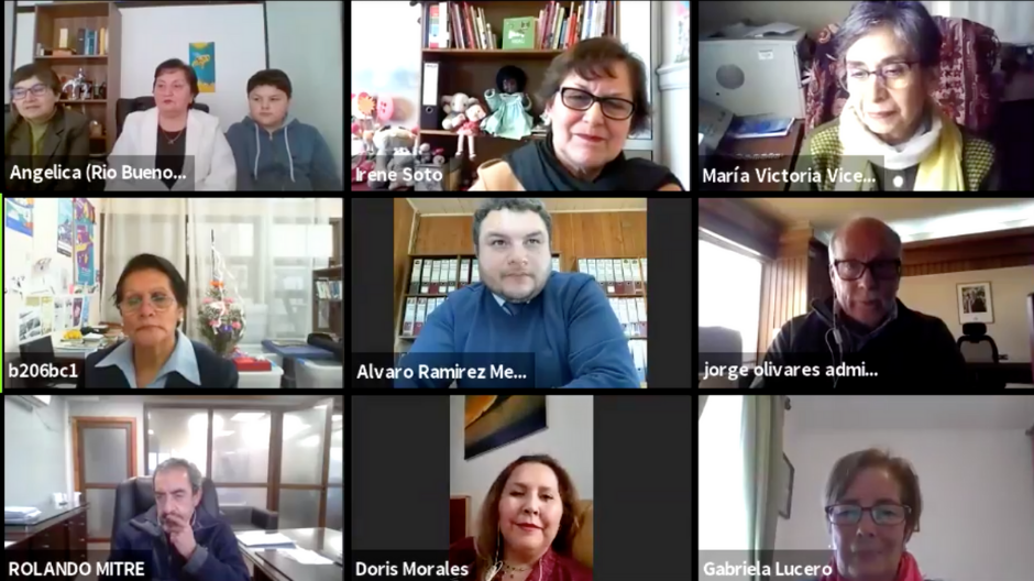 La ceremonia se llevó a cabo a través de una plataforma digital, debido a las restricciones por la actual situación sanitaria.