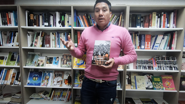 El galardonado Fabian Ñanco, puntualizó: "Esto me tomó de sorpresa, porque en realidad cuando yo participé motivado por el funcionario Claudio Medina, nunca pensé que podía obtener un premio".