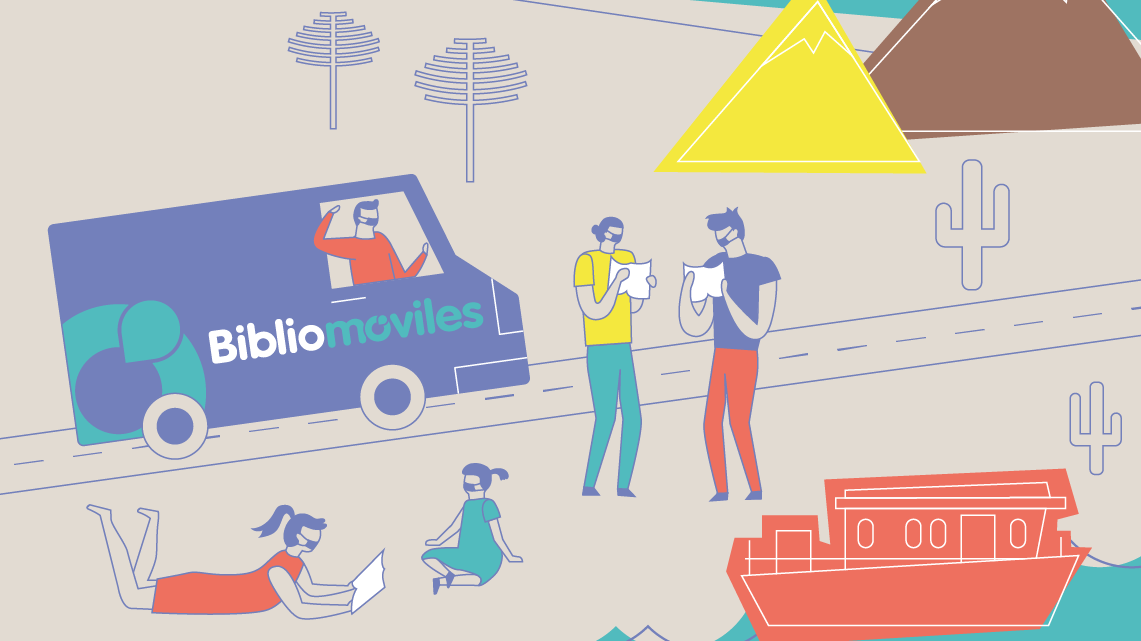 Esta iniciativa busca dar a conocer el trabajo de los más de 50 servicios de biblioteca móvil existentes en Chile, que tienen la misión de llevar a los rincones más alejados la lectura, la cultura y la entretención.