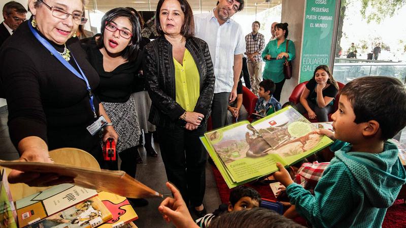 Recorrido por el nuevo Punto de Lectura "Eduardo Galeano" de Recoleta.