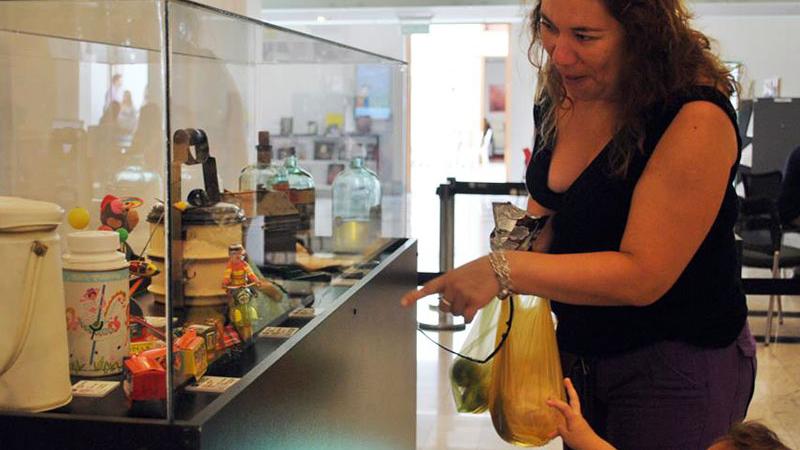 "Tesoros" rescatados del campamento minero.