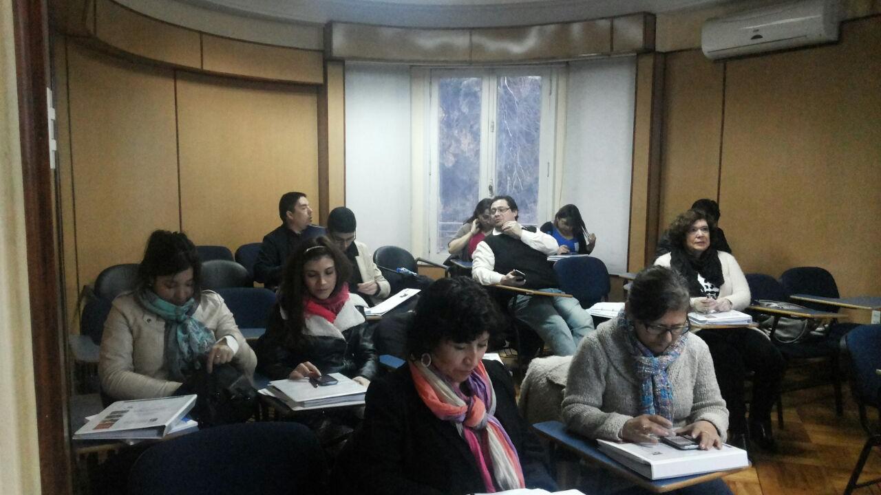 Directores y directoras de Bibliotecas Regionales en capacitación.