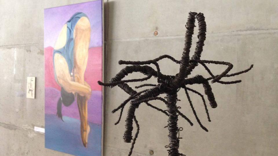 Exposición inclusiva en la Biblioteca de Santiago.