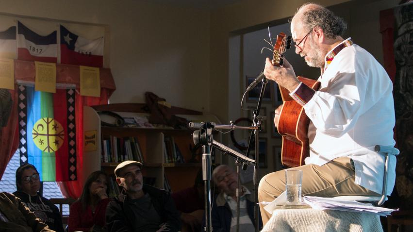 FOTO: Eduardo Peralta en Padre las Casas.