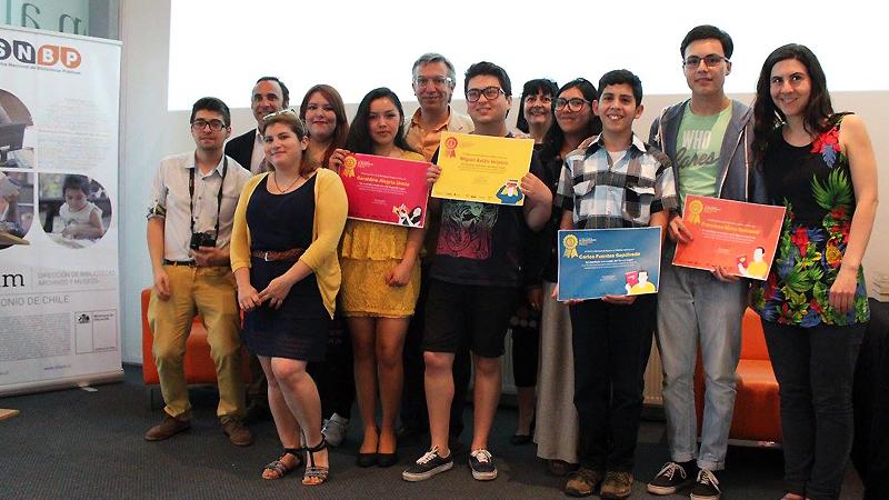 Premiación Concurso Nacional de Booktubers 2015.