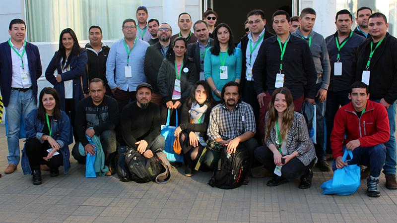 Algunos de los asistentes al encuentro.