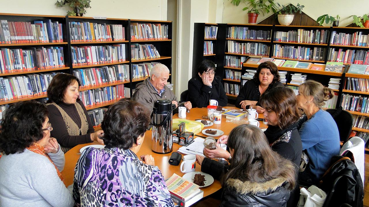 Foto: Club de Lectura Biblioteca de La Unión, Los Ríos.