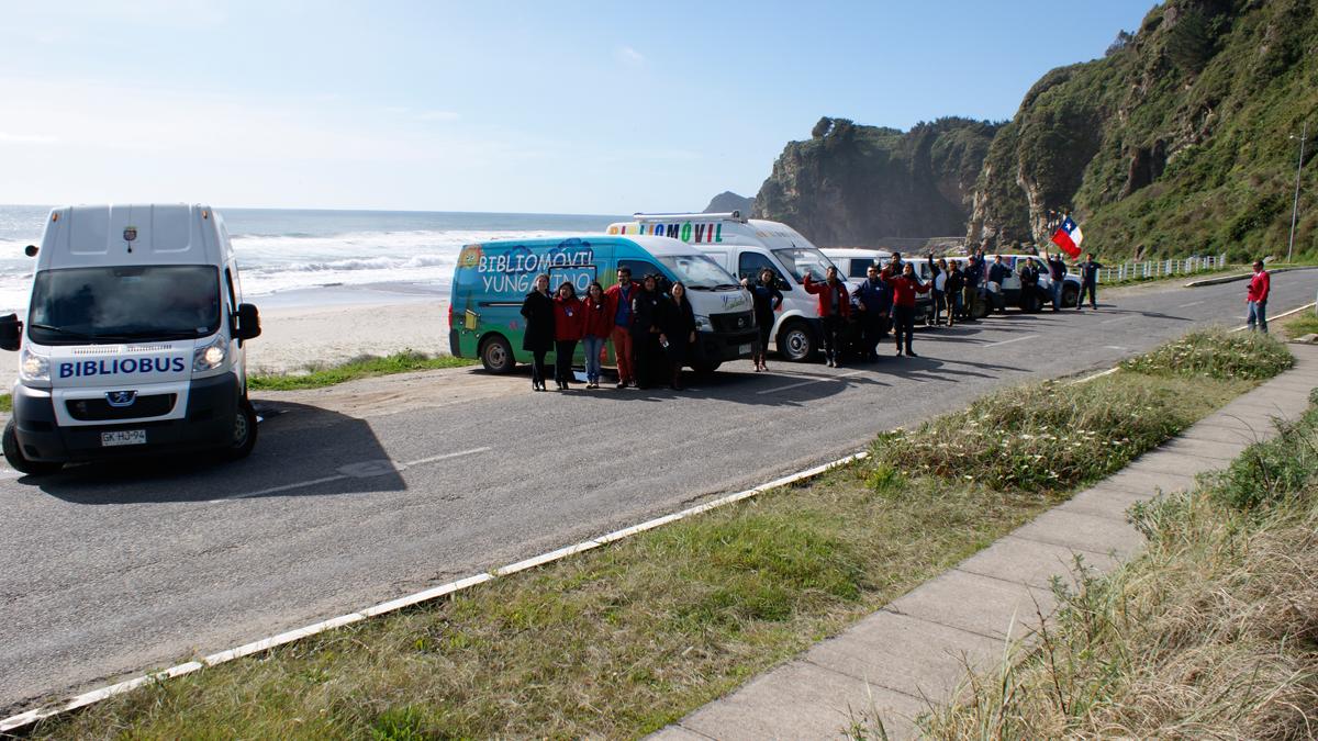 Día del Bibliomóvil 2017 en Lebu (Biobío)