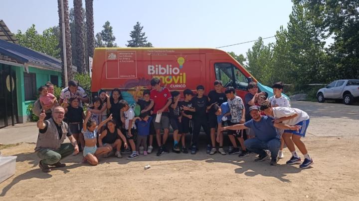 El bibliomóvil de la biblioteca N°262 invita a participar en importante taller que rescata el patrimonio local