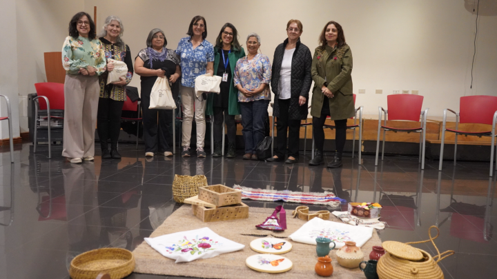 La instancia fue un diálogo sobre los oficios desarrollados por mujeres