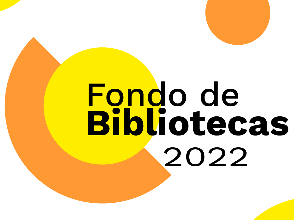 Logo del Fondo de Bibliotecas Públicas año 2022