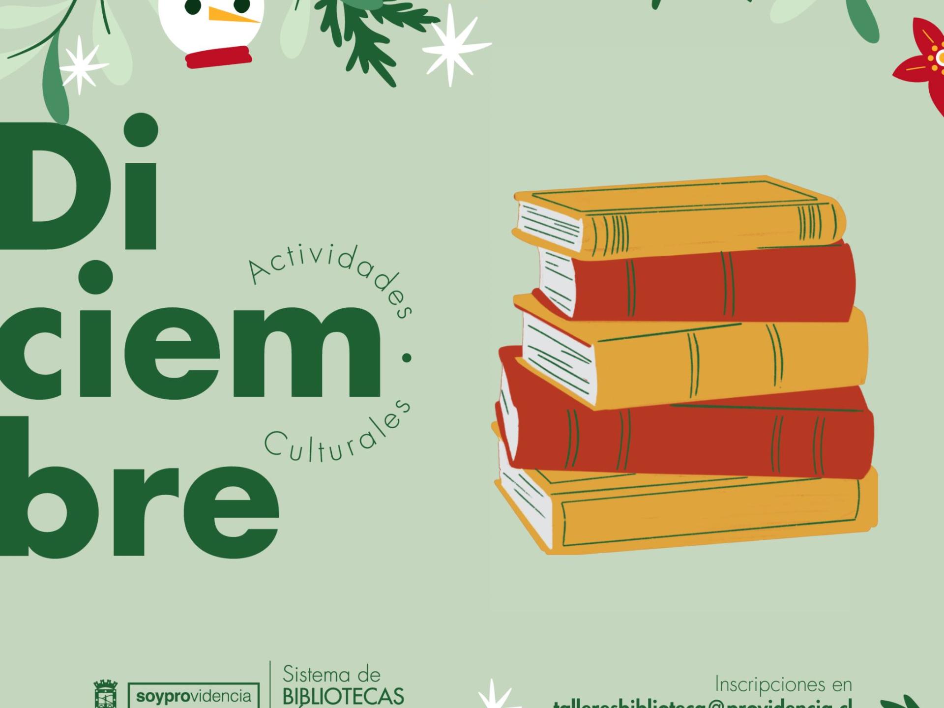 Diciembre en bibliotecas de Providencia