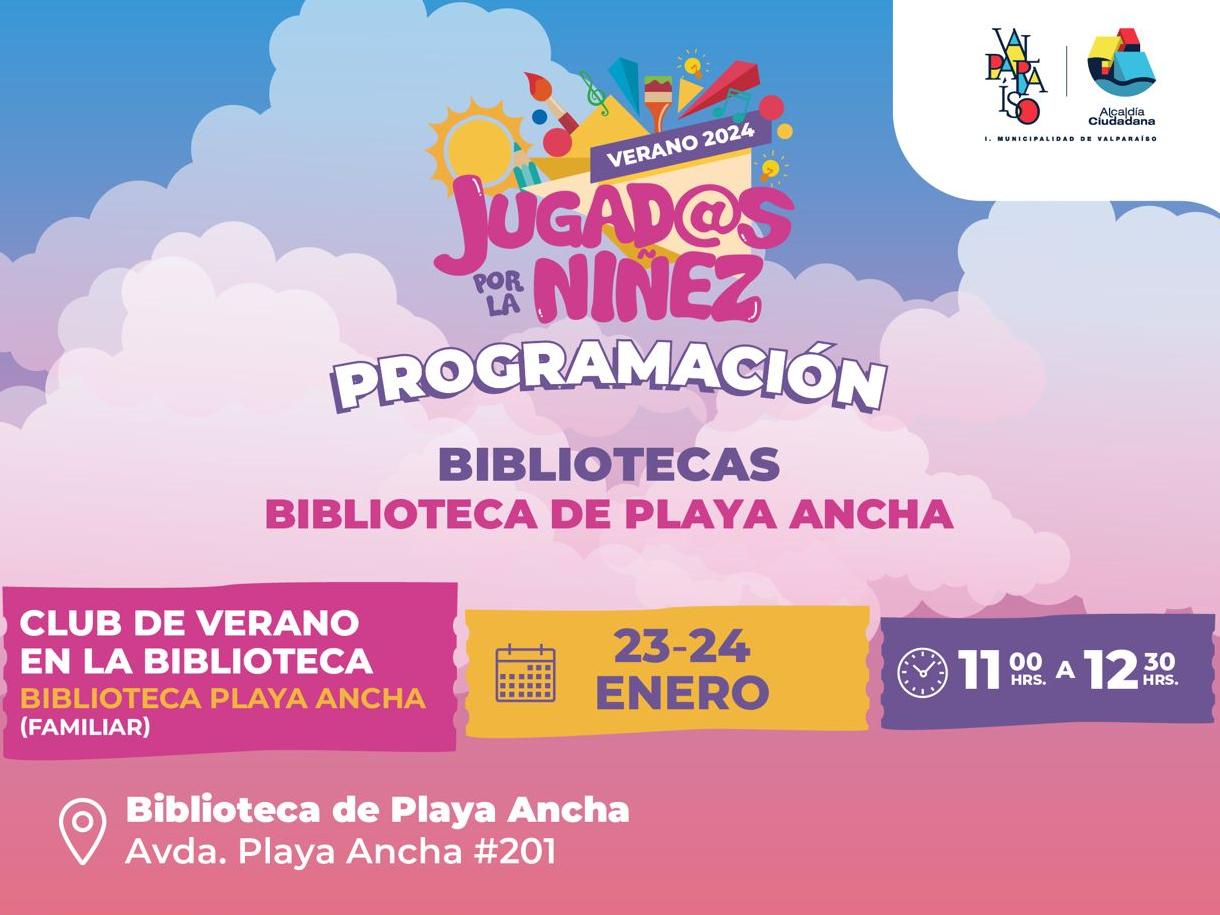 Club de verano en la biblioteca