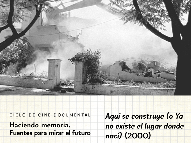 Ciclo de cine documental: «Haciendo memoria. Fuentes para mirar el futuro»