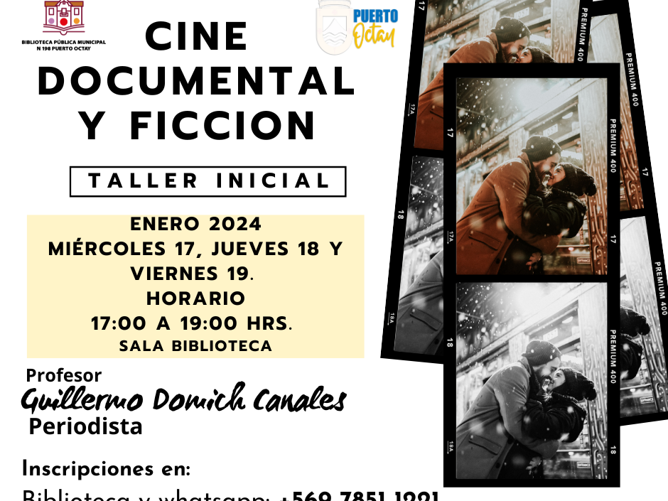 Taller inicial cine documental y ficción