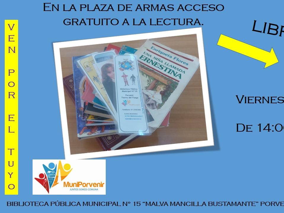 Libros libres en nuestra comuna