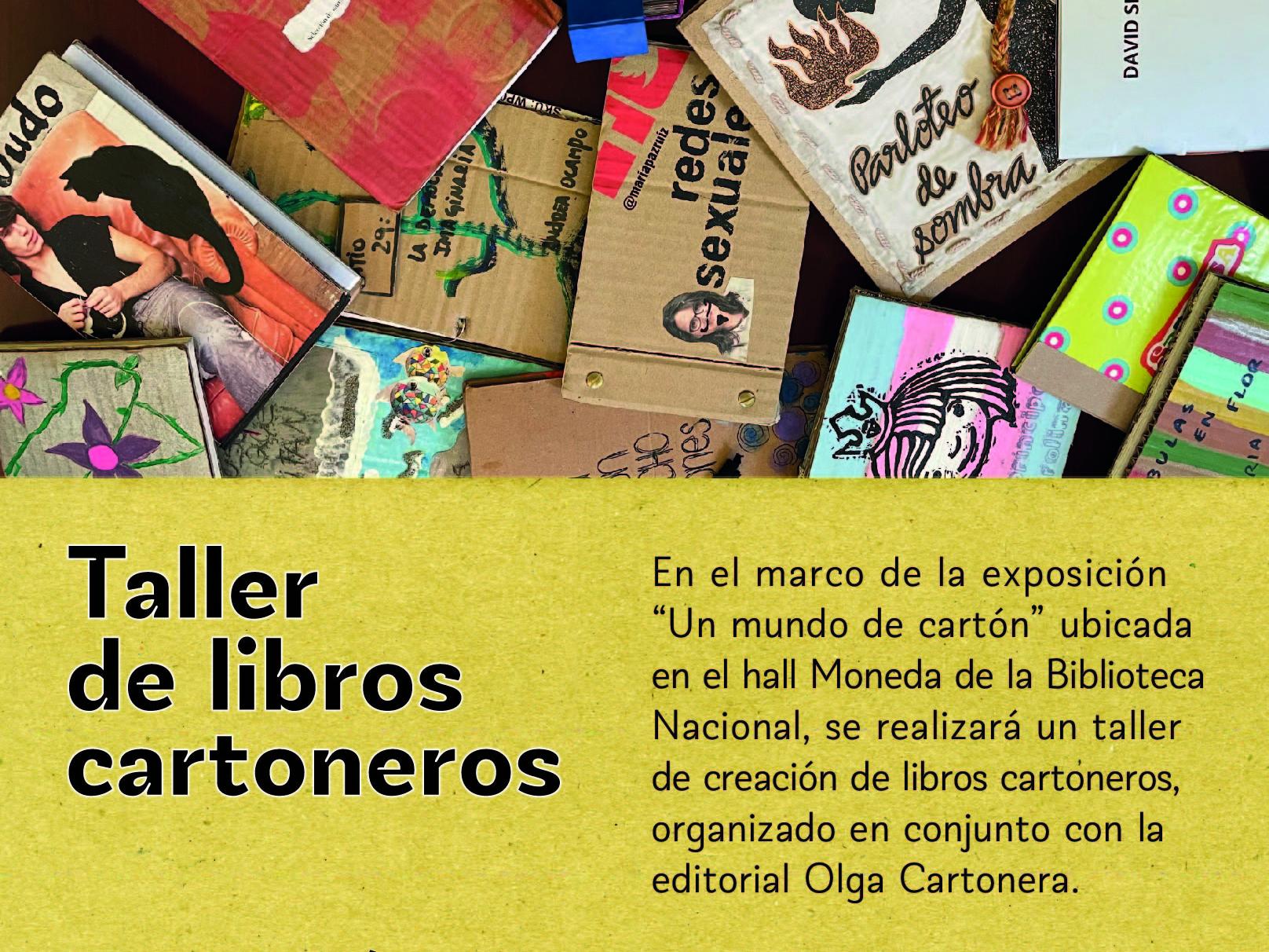 Taller de libros cartoneros
