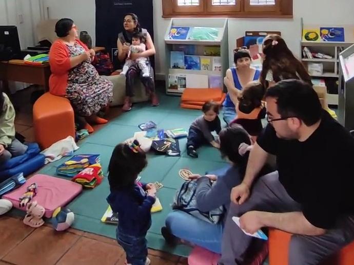 Práctica en guaguateca - Biblioteca Santiago Severín
