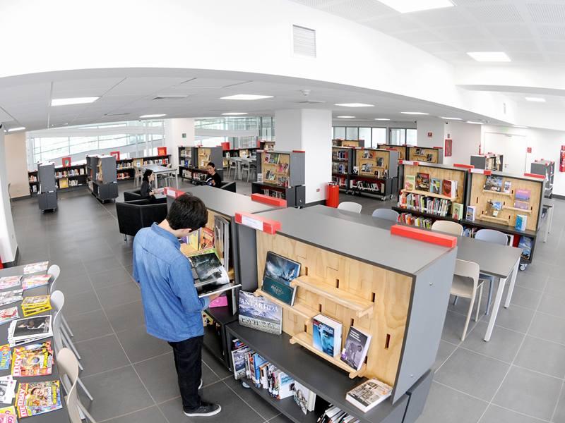 Biblioteca Regional Gabriela Mistral de La Serena, inaugurada en marzo pasado. Foto: Diario El Día.
