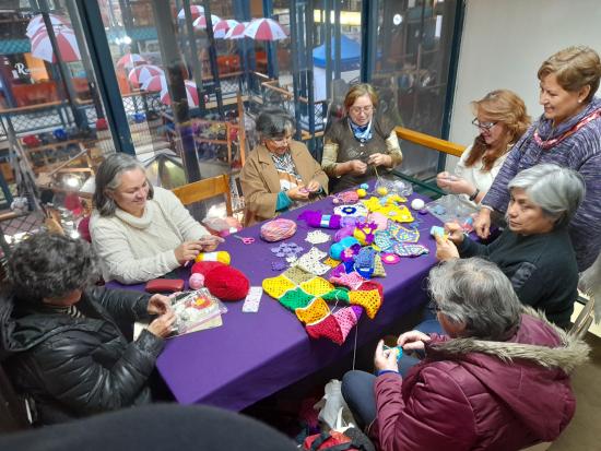 Club de lectura y crochet