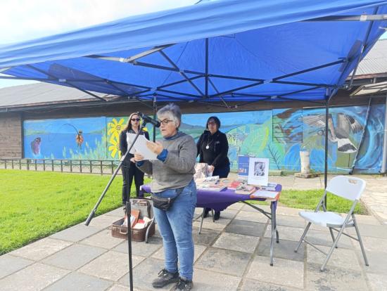 Intervención pública y encuentro poético mapuche destacan en las actividades del Mes del Libro en bibliotecas públicas de Los Ríos