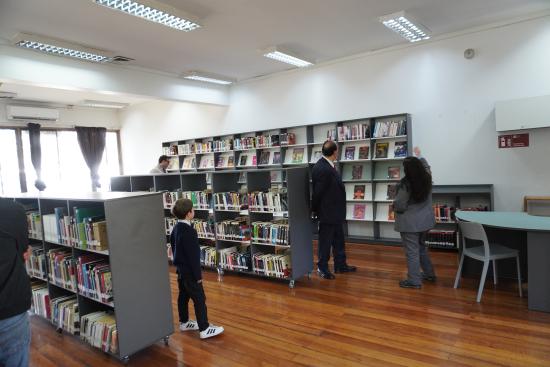 Biblioteca Pública Eduardo de Geyter de Rancagua inauguró dos proyectos financiados por el PMI