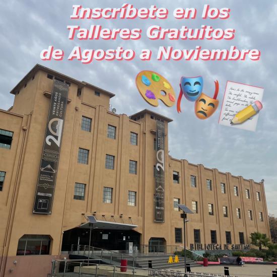 Talleres de Agosto a Noviembre