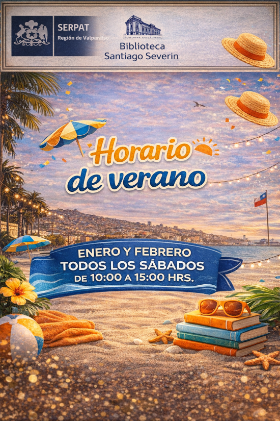 Imagen alusiva al verano y libros