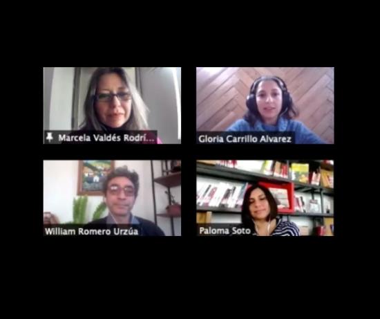 Directores de las Bibliotecas Regionales de Antofagasta, Coquimbo, Aysén y Santiago participaron de la experiencia.