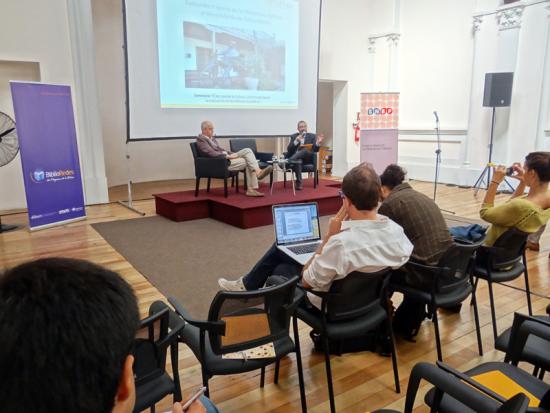 En la foto José Ignacio Porras y Pablo Andrade.