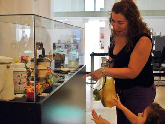 "Tesoros" rescatados del campamento minero.