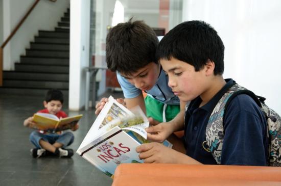 Usuarios de la Biblioteca Pública de Tiltil.