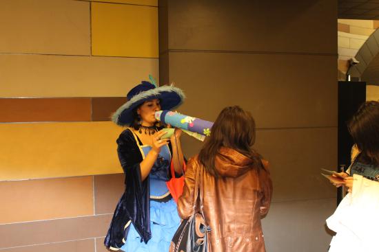 Mosqueteras en el Metro de Santiago.