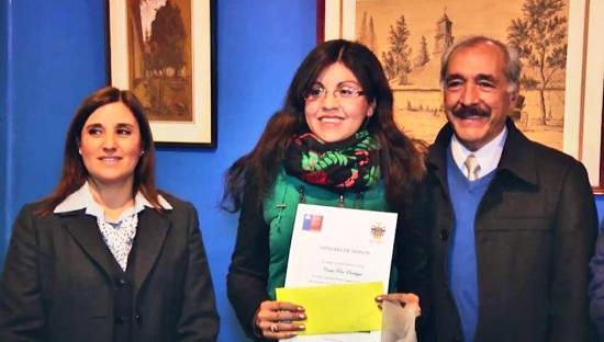 Ceremonia de premiación.