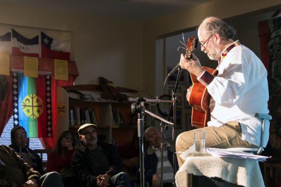FOTO: Eduardo Peralta en Padre las Casas.
