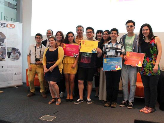 Premiación Concurso Nacional de Booktubers 2015.