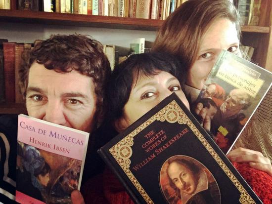 Felipe Ríos, Lucía de la Maza y Maira Bodenhöfer.