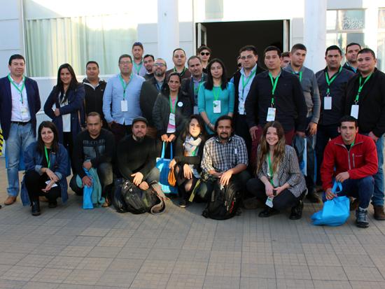 Algunos de los asistentes al encuentro.