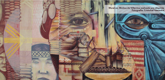 Mural en Molino de Villarica