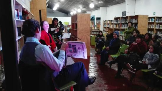 Imagen "Teatro+Libros" en Conchalí