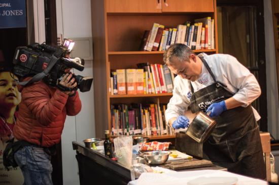 Gastronomía en la Biblioteca de Coquimbo (2016)
