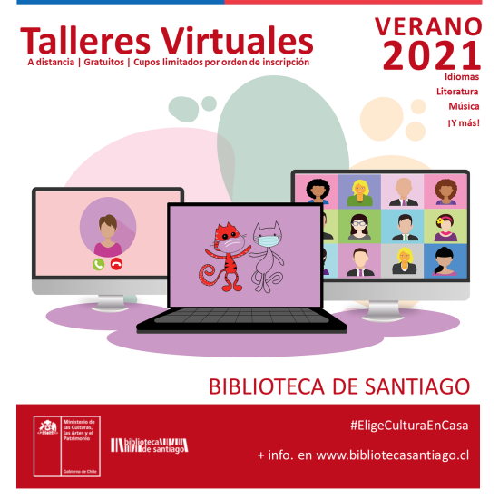 Talleres Virtuales de vertano 2021