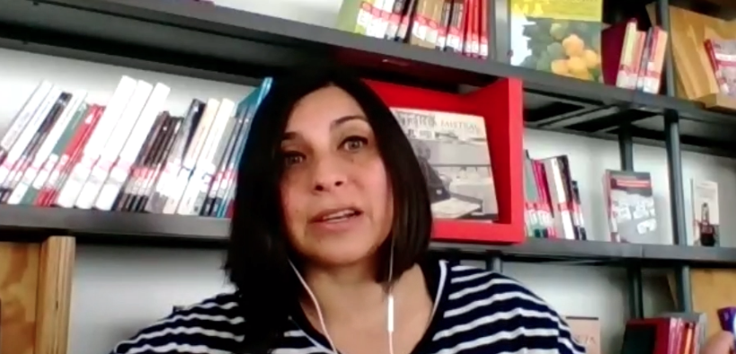 Paloma Soto, directora (s) de la Biblioteca Regional Gabriela Mistral de La Serena (Coquimbo).