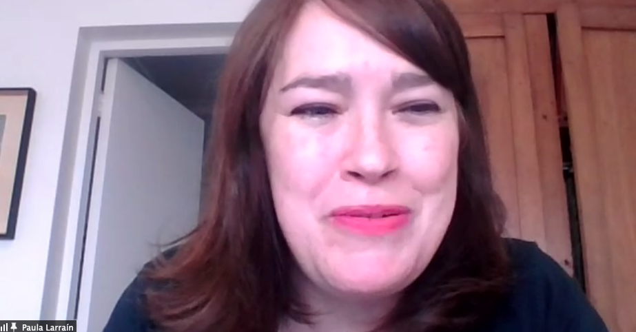 Paula Larraín, subdirectora del Sistema Nacional de Bibliotecas Públicas encabezó la actividad.