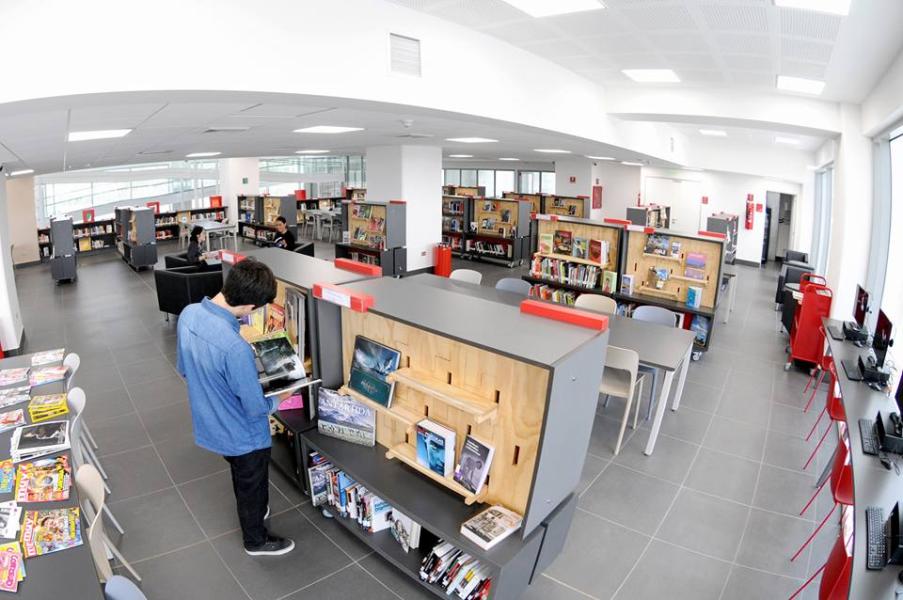 Biblioteca Regional Gabriela Mistral de La Serena, inaugurada en marzo pasado. Foto: Diario El Día.