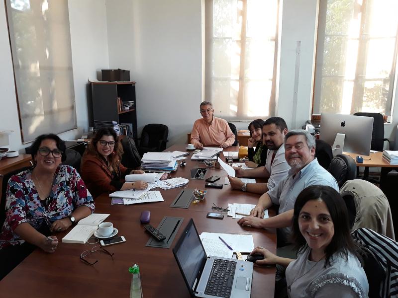 Integrantes del jurado evaluador PMI 2018