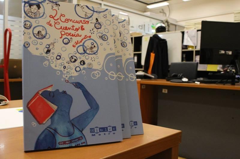 El libro  con los trabajos ganadores está disponible en los puntos de préstamo de BIbliometro.